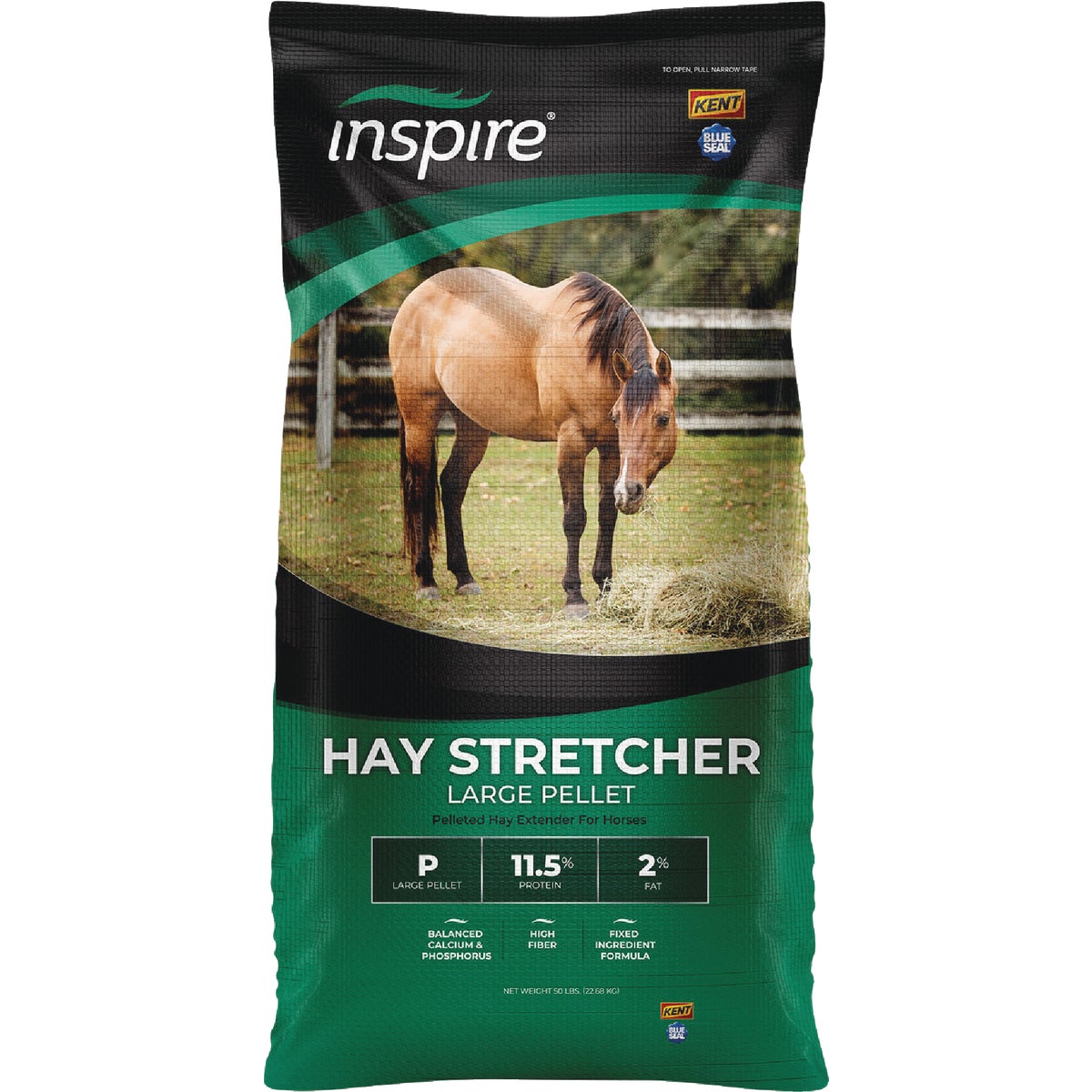 Kent Inspire Hay Stretcher 50 Lb. Large Pellet Horse Feed