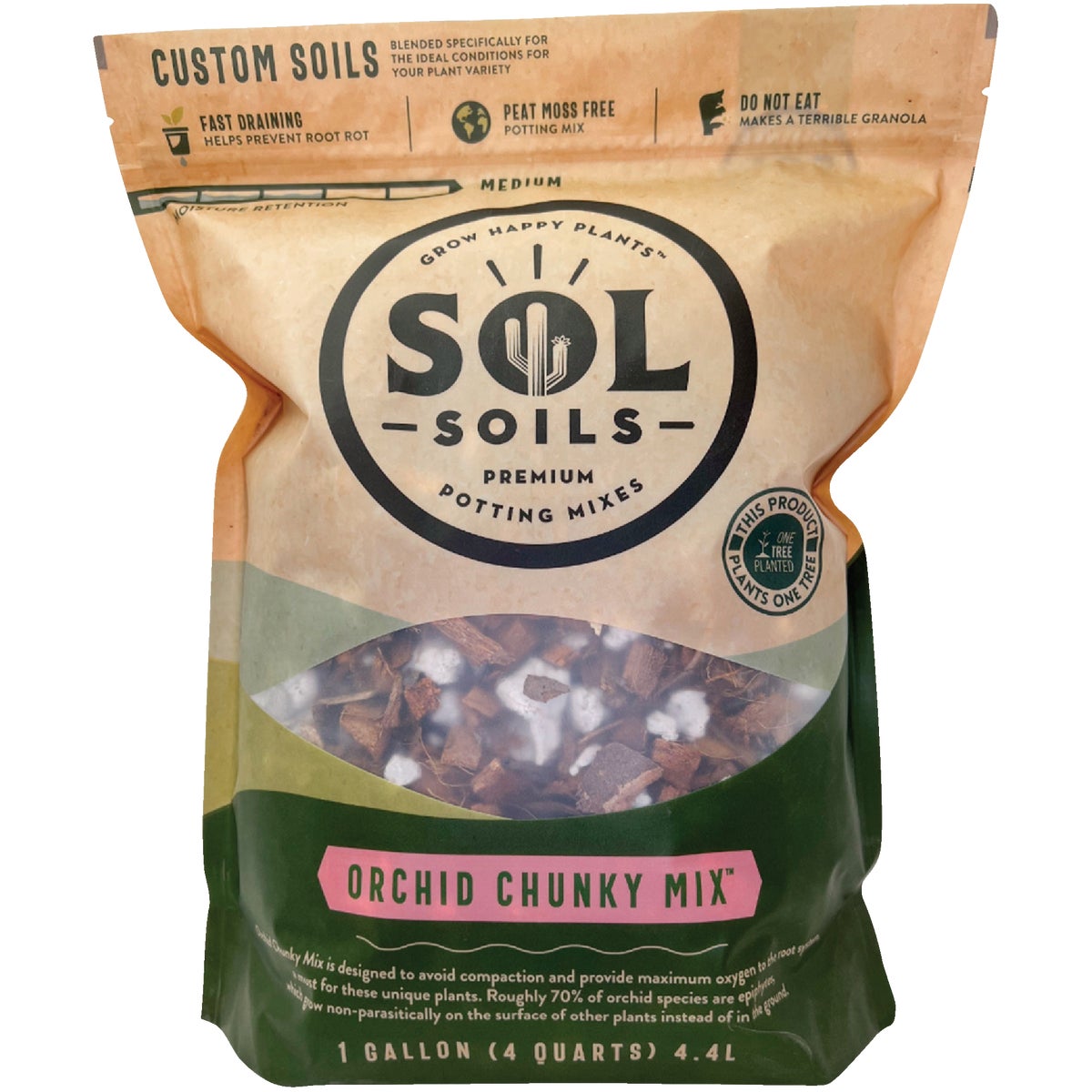 Sol Soils 4 Qt. Orchid Chunky Mix