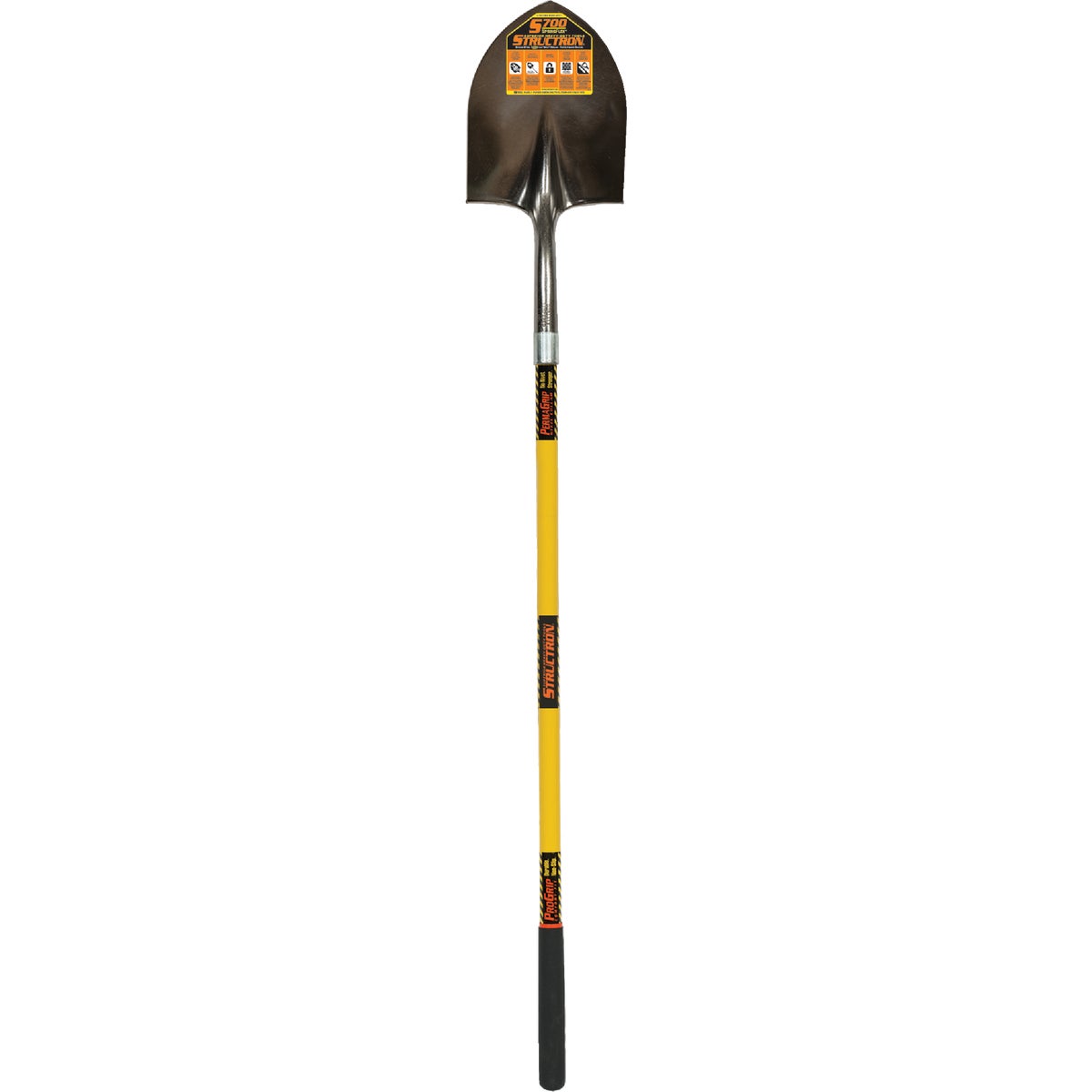 Structron S700 SpringFlex Fiberglass Long Handle Round Point Shovel