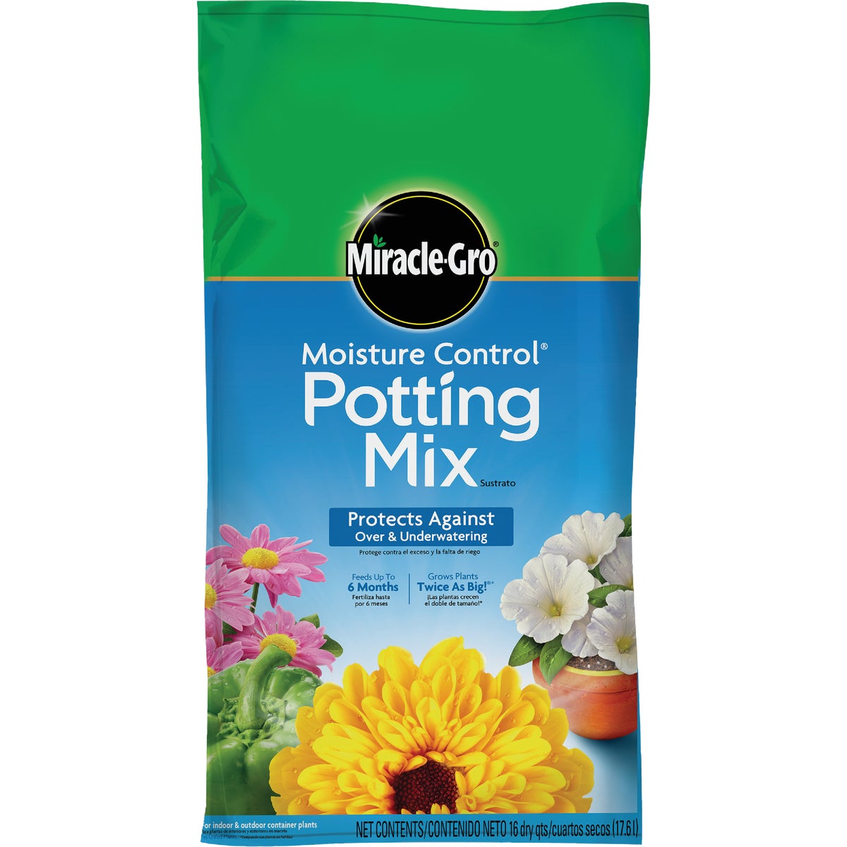 Miracle-Gro Moisture Control Potting Soil Mix