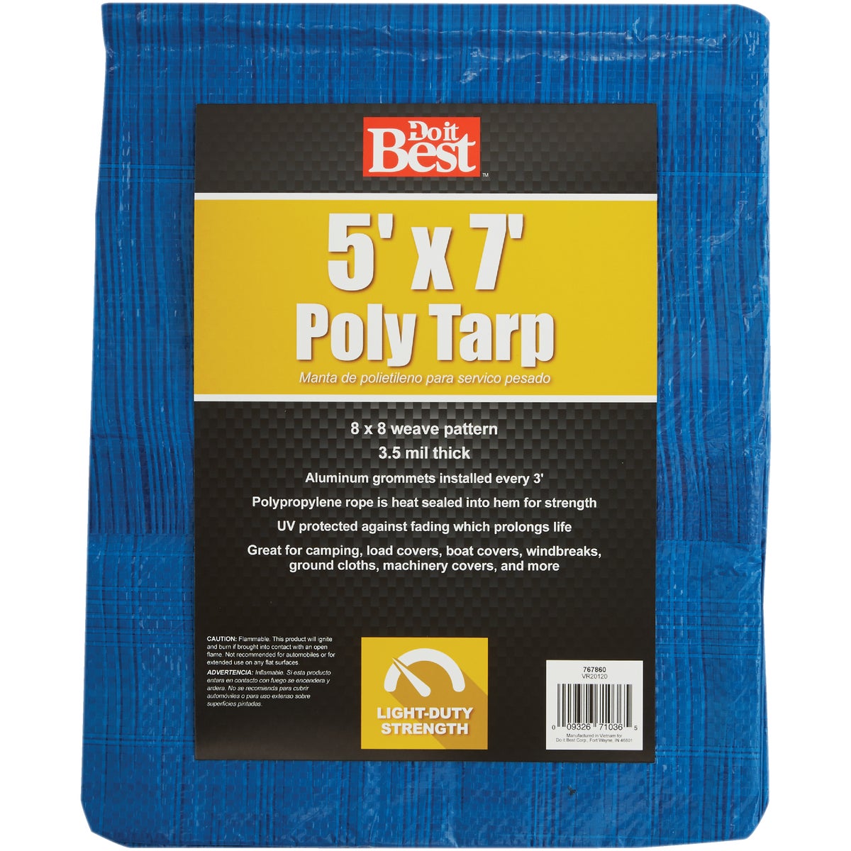 Do it Best General Purpose Blue Poly Tarp