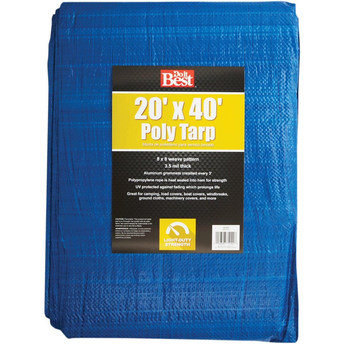 Do it Best General Purpose Blue Poly Tarp