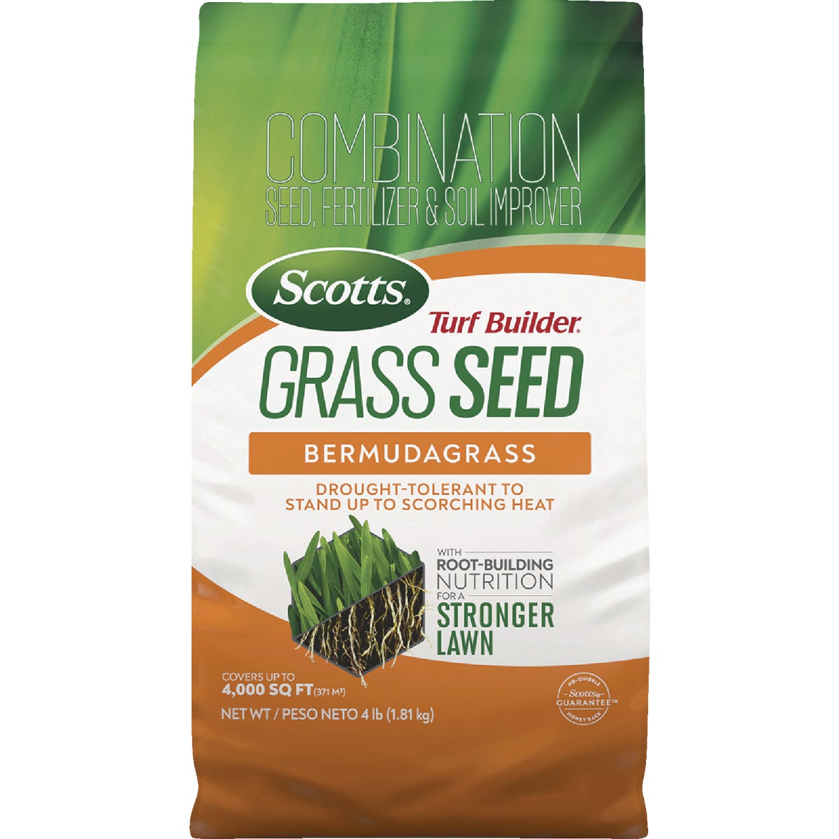 Scotts Turf Builder 4 Lb. 1330 Sq. Ft. Bermudagrass Grass Seed