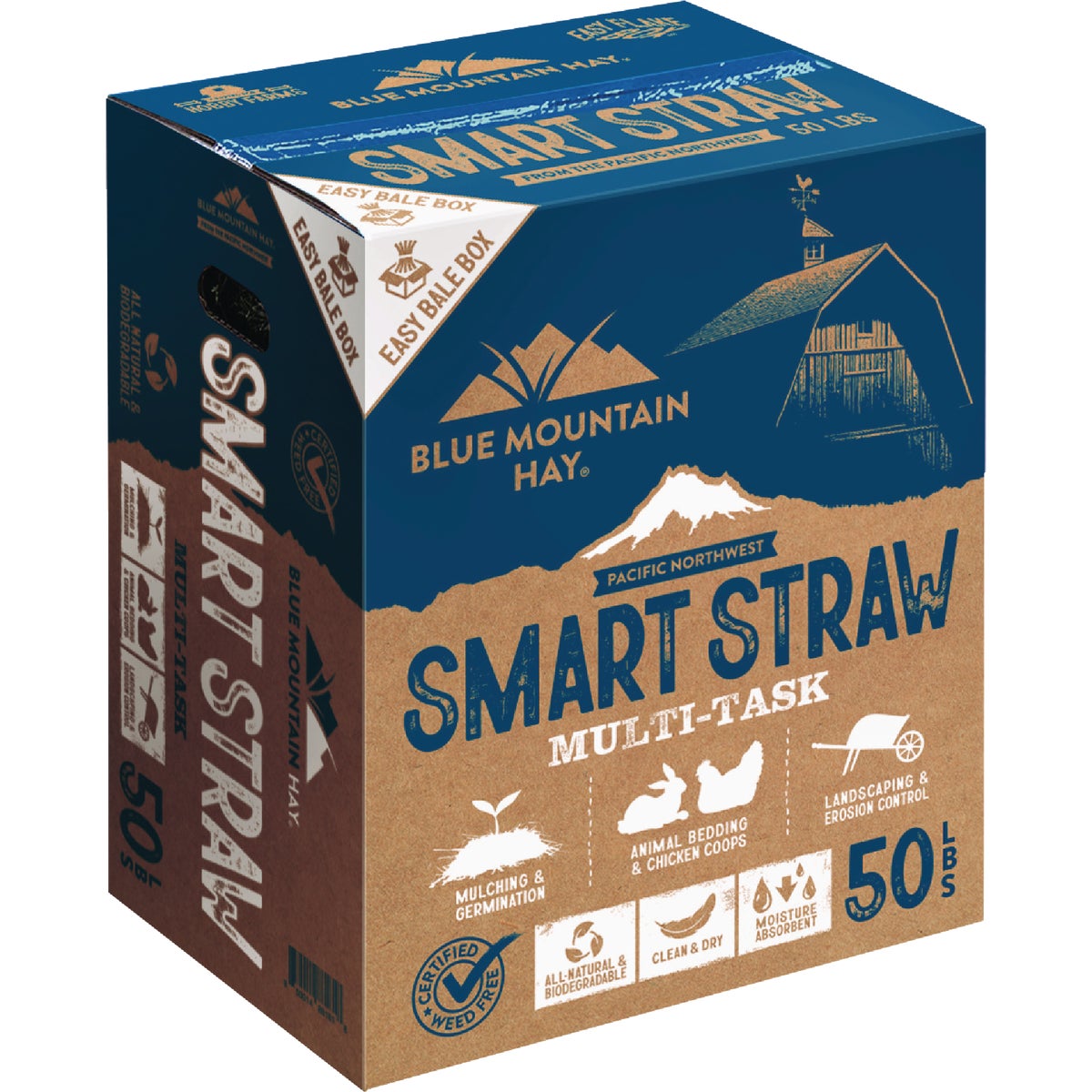 Blue Mountain Hay 50 Lb. Smart Straw