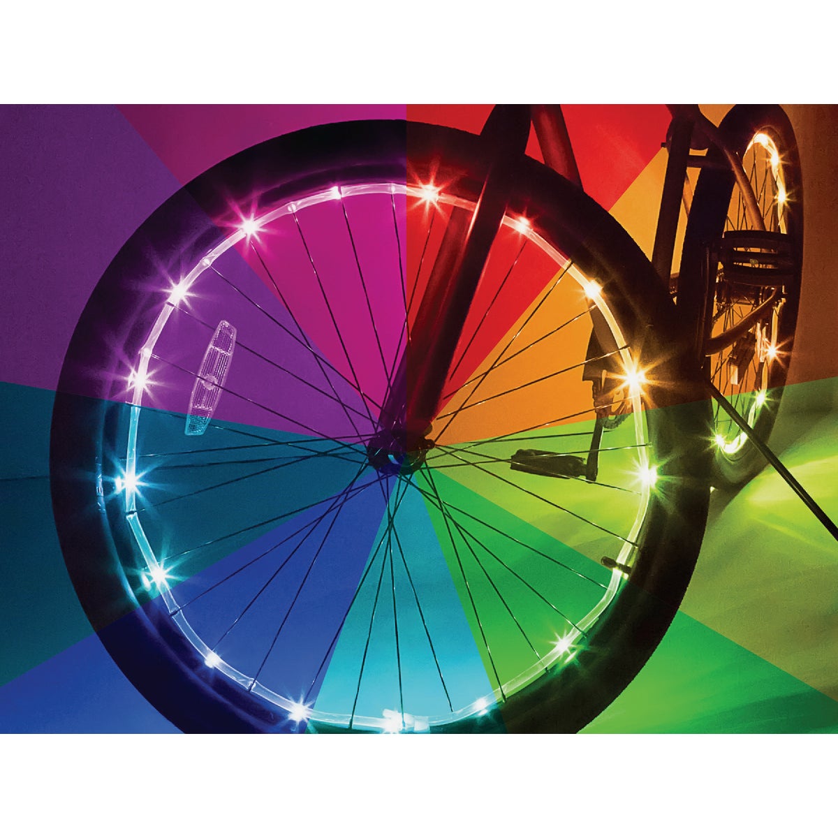 Wheel Brightz Color Select LED Bicycle Wheel Light