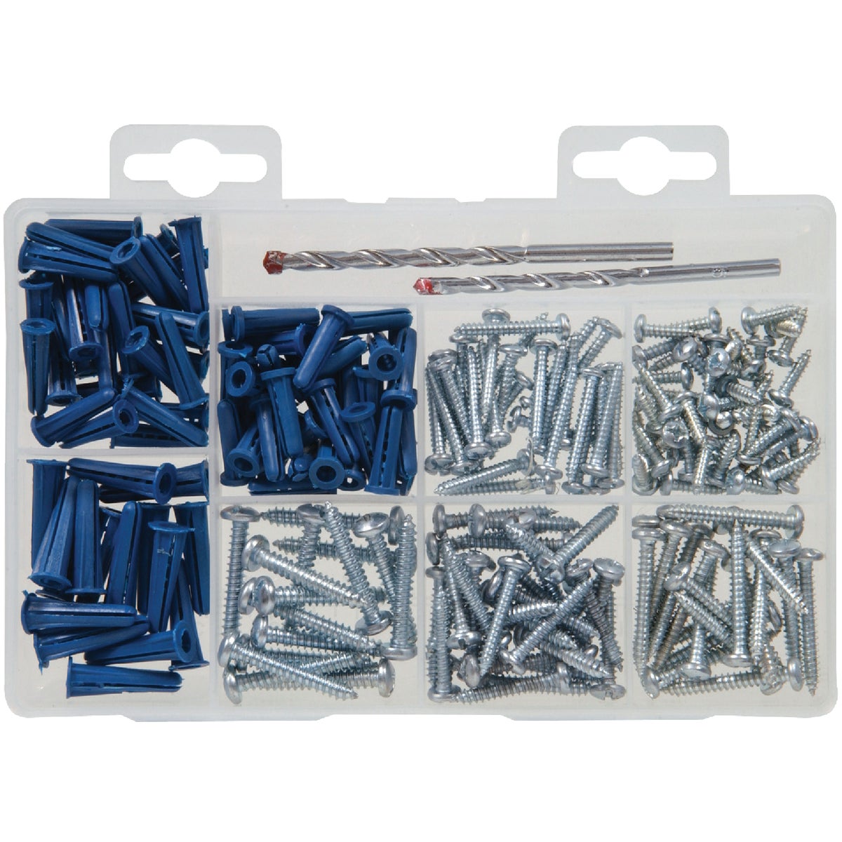 Hillman The Fastener Center Screw and Anchor Fastener Assortment Kit (213 Pcs.)