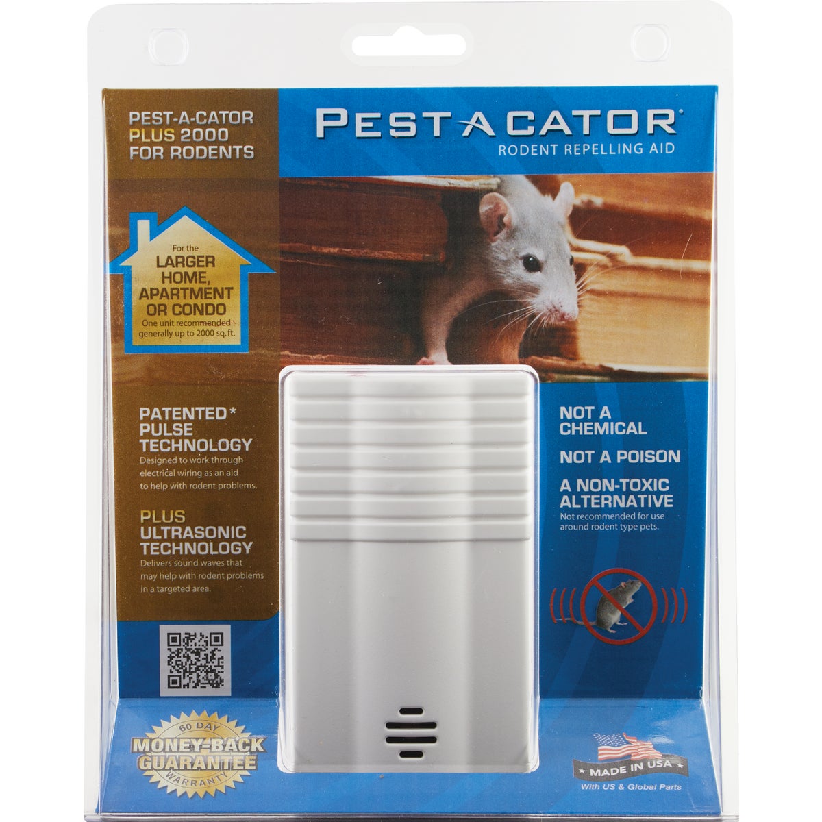 Pest A Cator Plus Electronic Pest Repellent