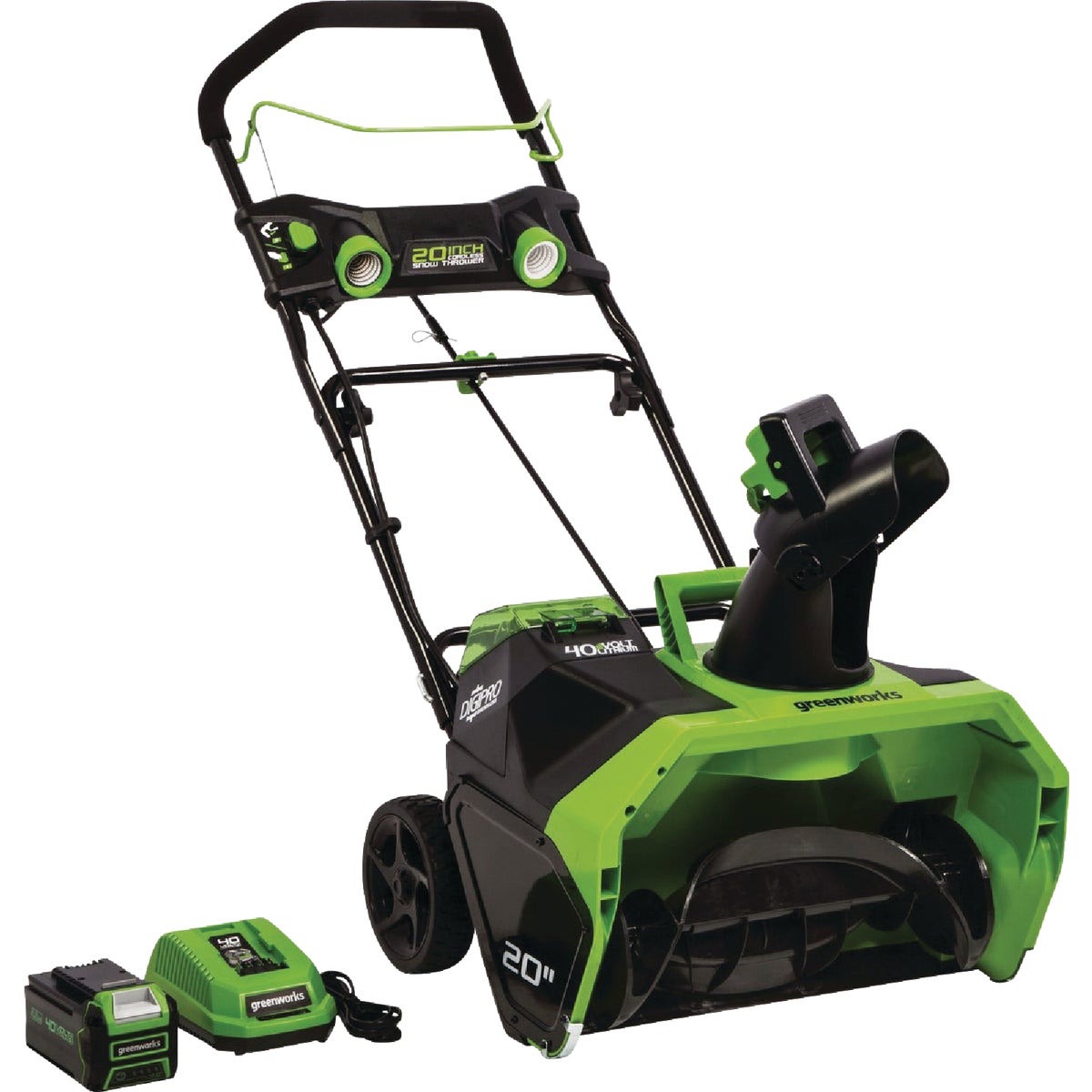 Greenworks DigiPro G-MAX 40V Cordless Snow Blower