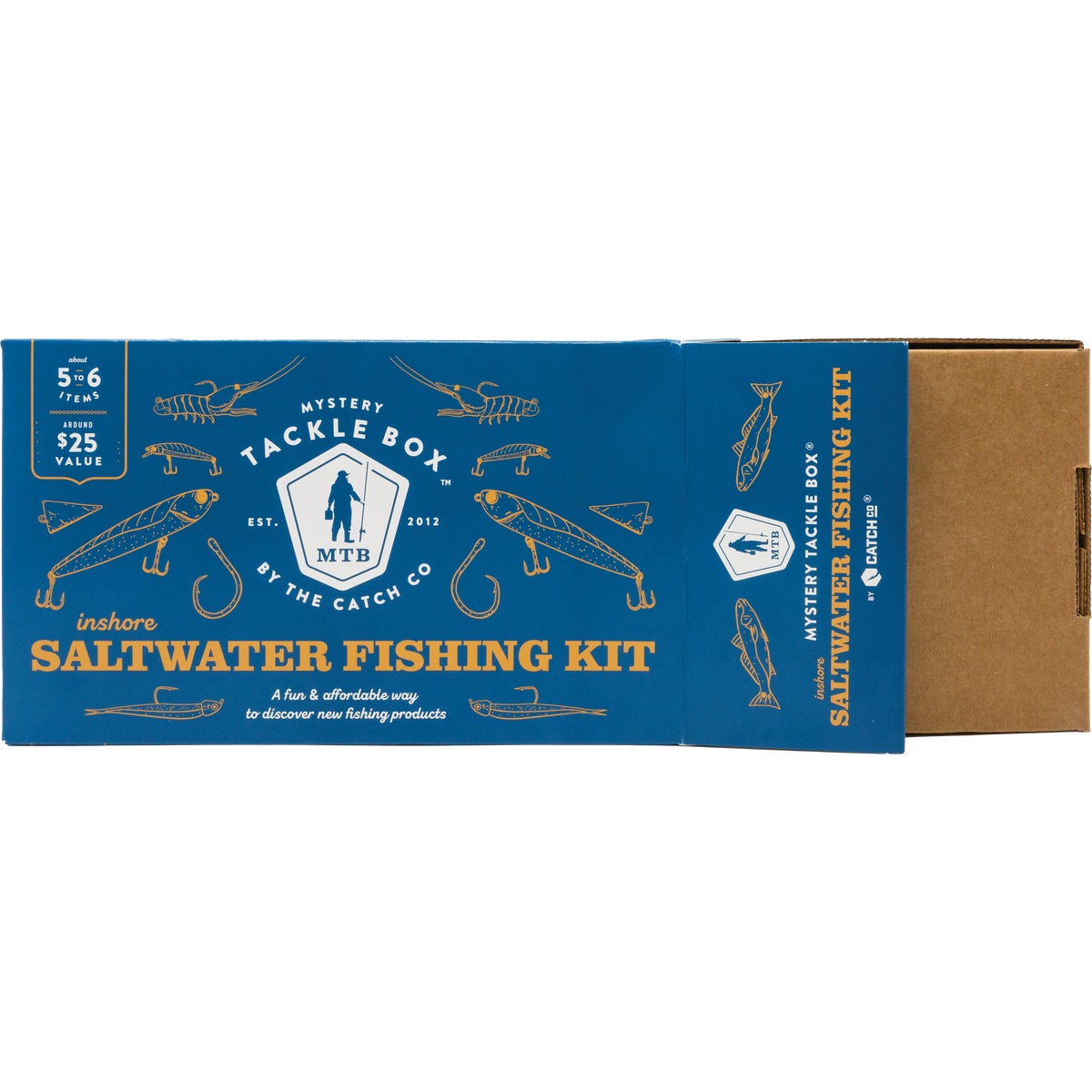 Mystery Tackle Box Inshore Salt Regular Lead Free Fishing Kit