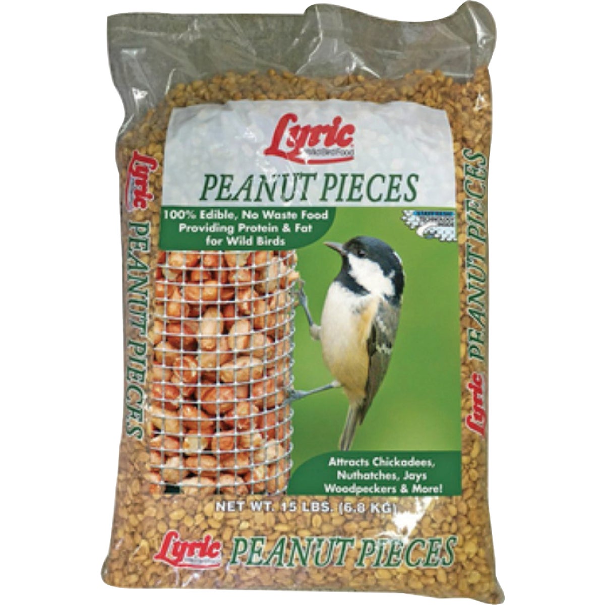 Lyric 15 Lb. Peanut Pieces Wild Bird Food