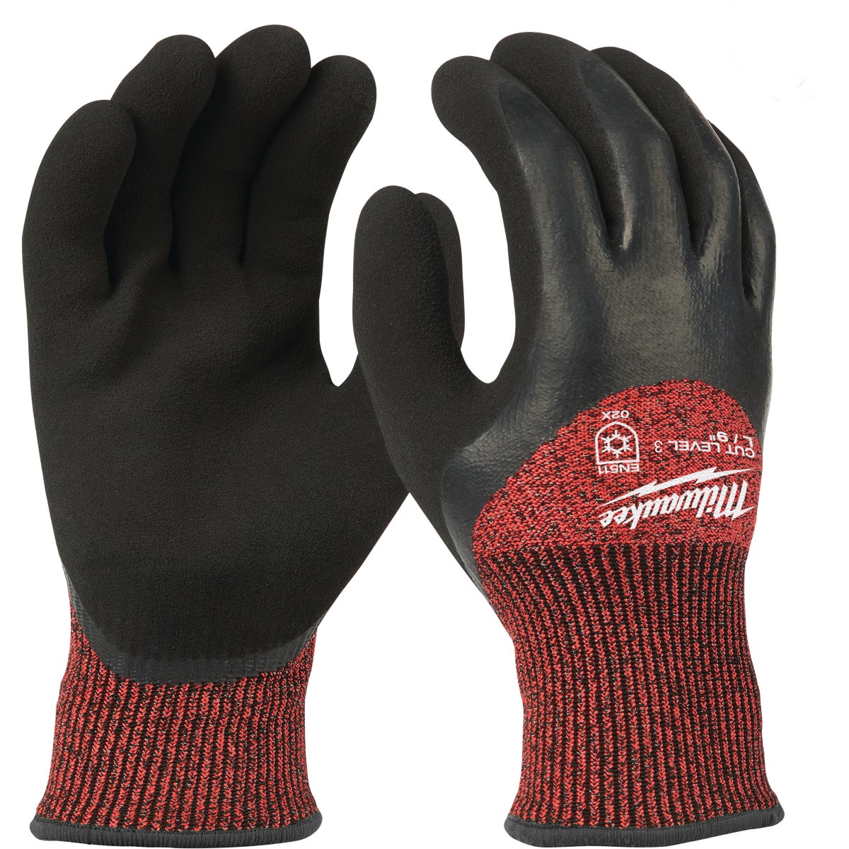 Milwaukee Unisex L Latex Coated Cut Level 3 Insulated Work Glove