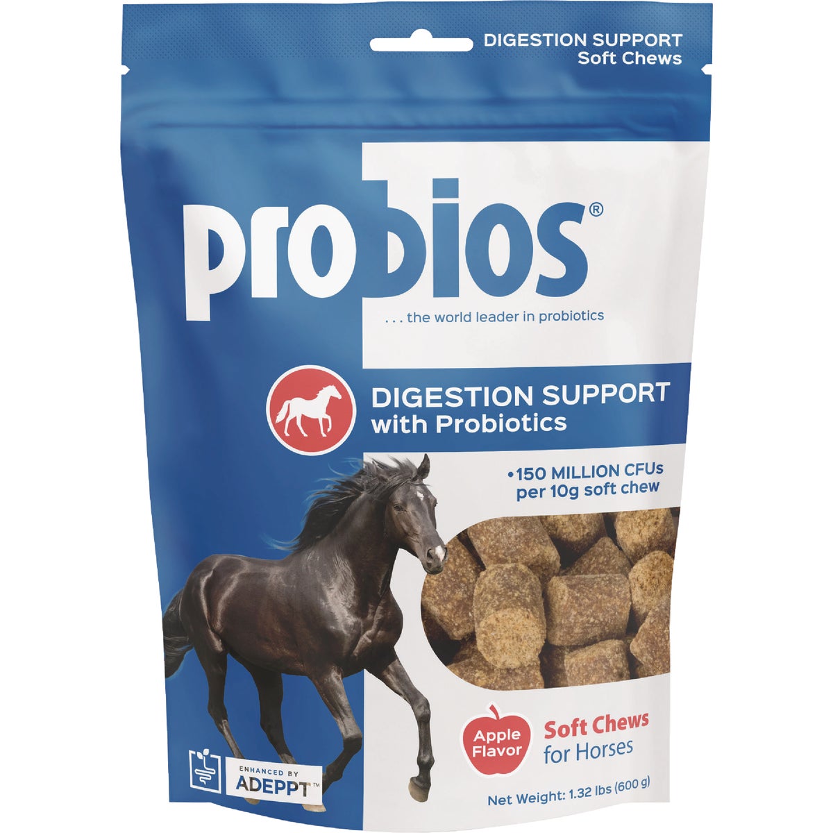Probios 1.32 Lb. Apple Digestion Support Horse Chews