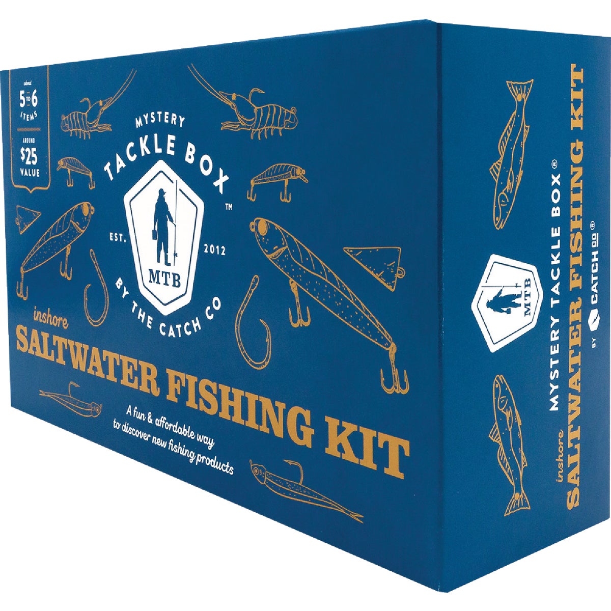 Mystery Tackle Box Inshore Salt Regular Fishing Kit