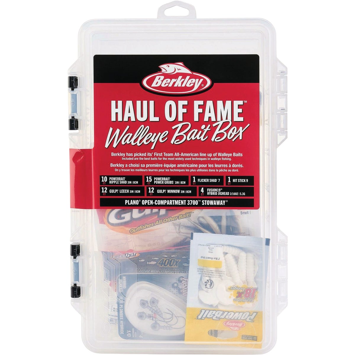 Berkley Haul of Fame Walleye Bait Kit (56-Piece)