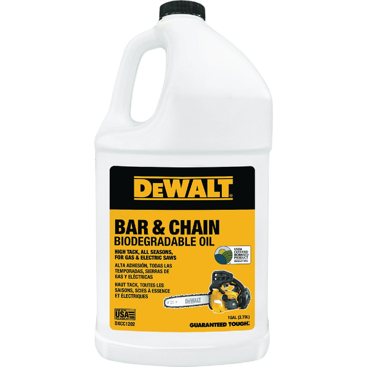 DEWALT 1 Gal. Bar & Chain Biodegradable Oil