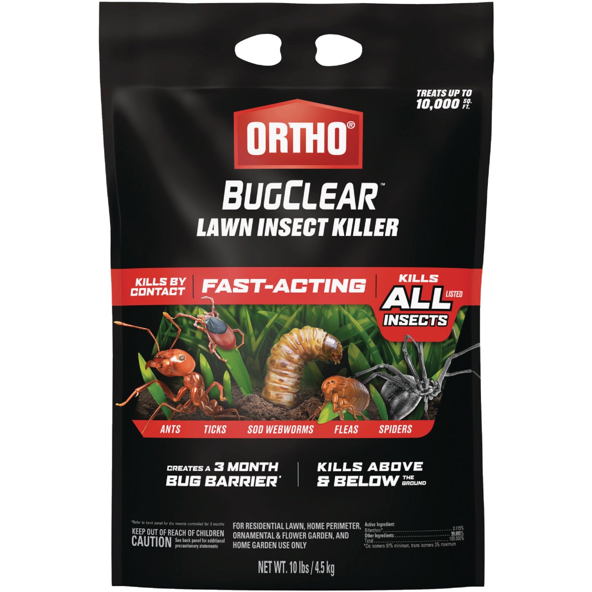 Ortho BugClear 10 Lb. Fast-Acting Lawn Insect Killer