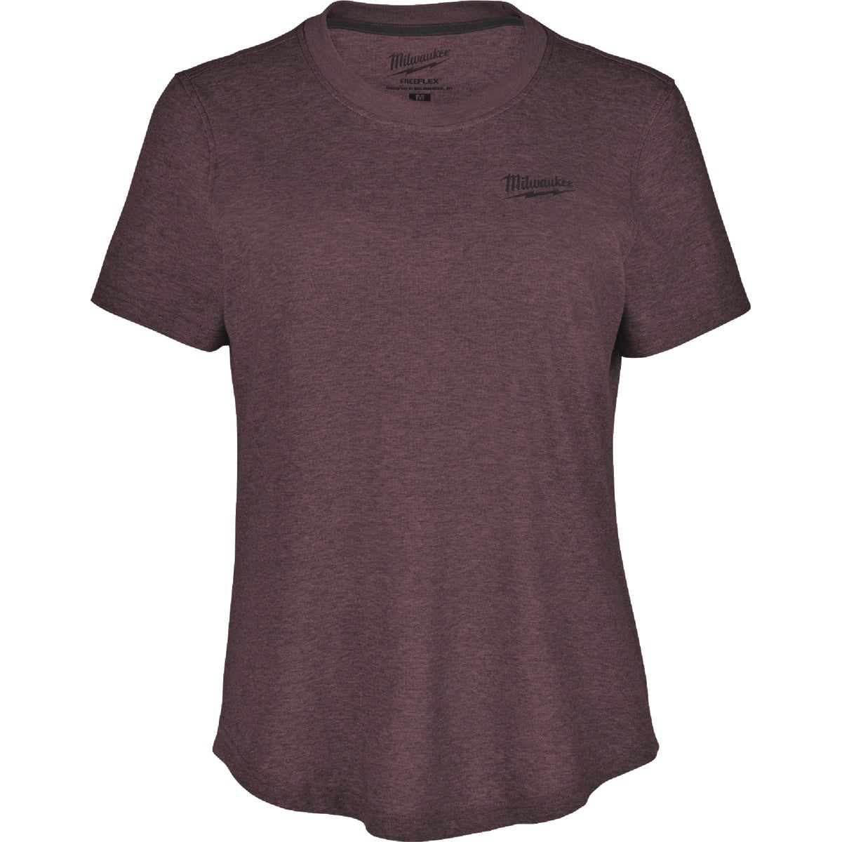 Milwaukee FREEFLEX Women's 2XL Purple Short Sleeve Hybrid T-Shirt