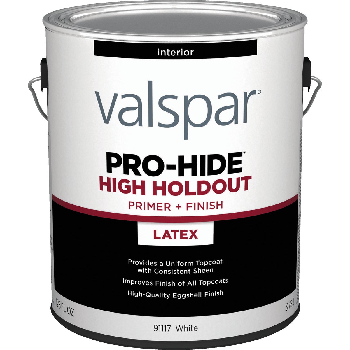 Valspar Pro-Hide High Hold Out Interior Primer Sealer, White, 1 Gal.