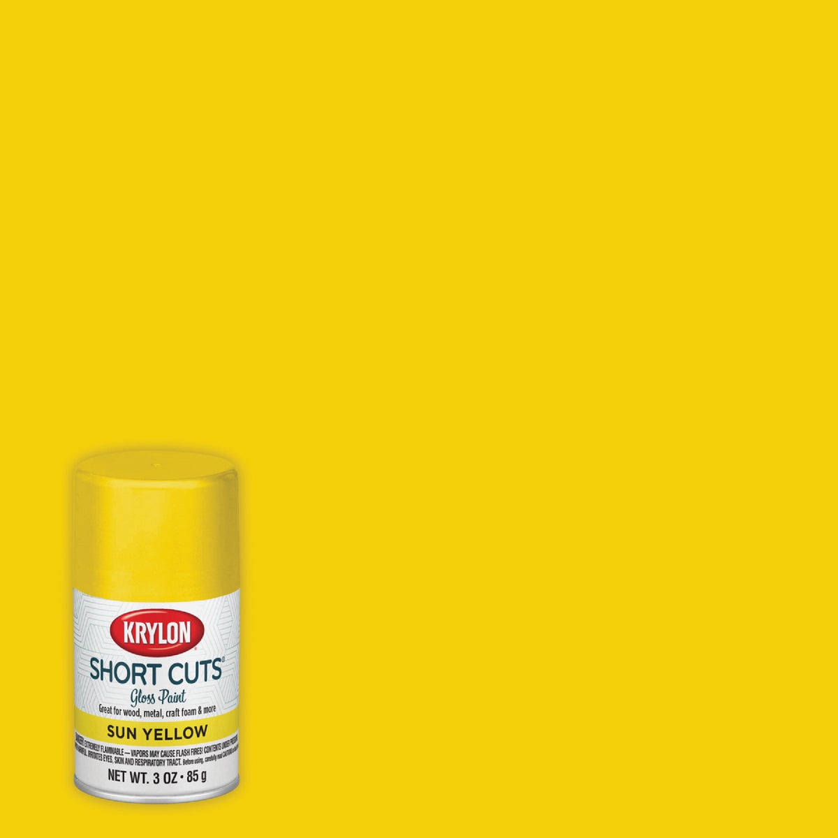 SUN YELLOW SPRAY ENAMEL