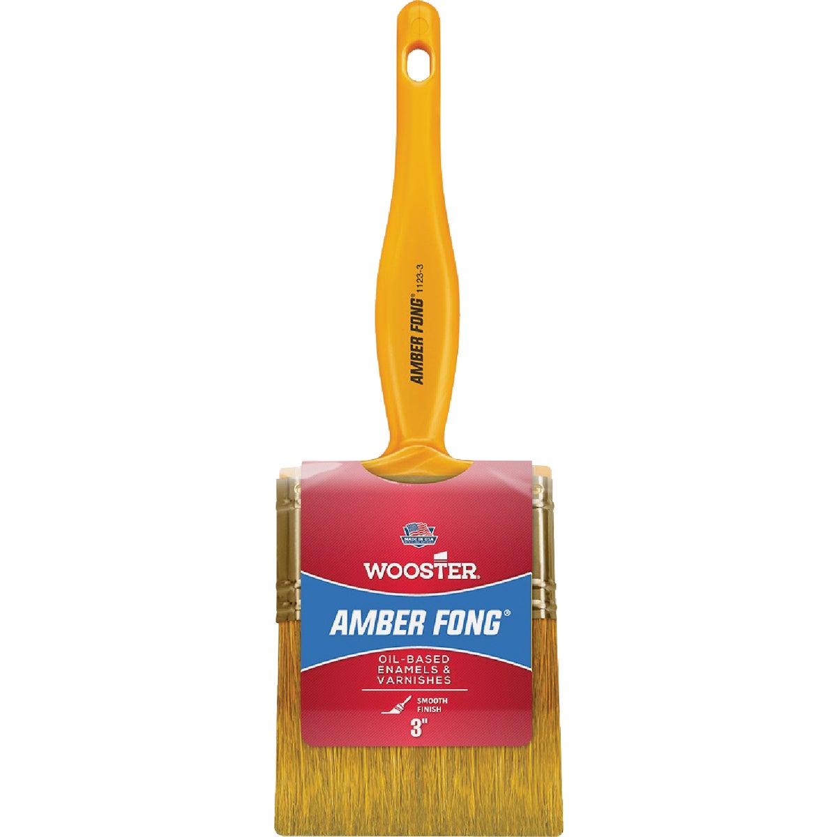 Wooster Amber Fong 3 In. Flat Paint Brush