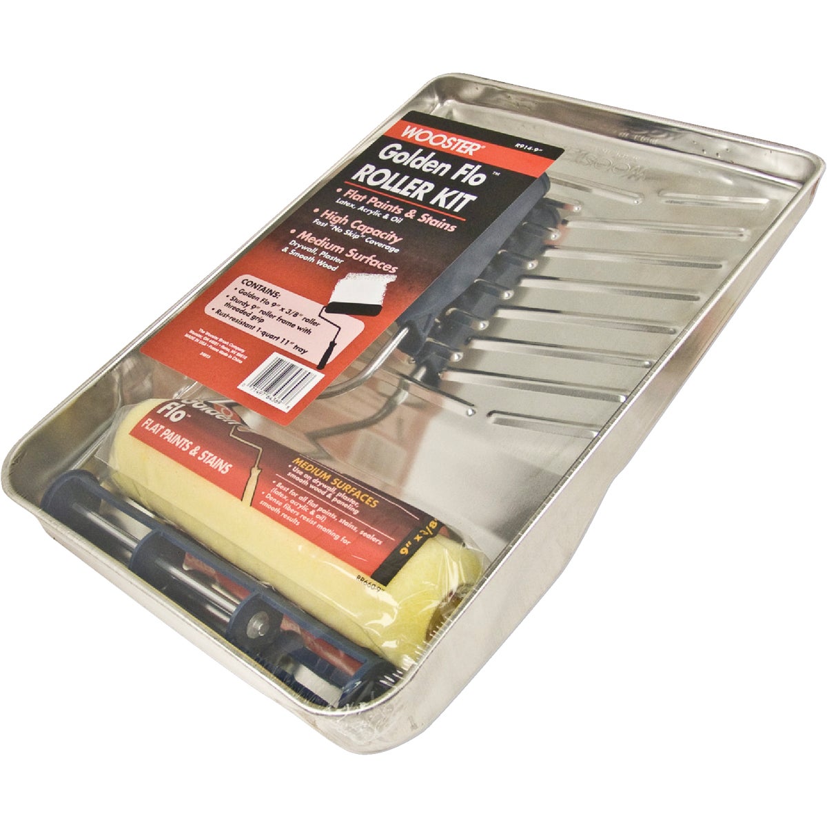 Wooster Golden Flo Roller & Tray Set (3-Piece)