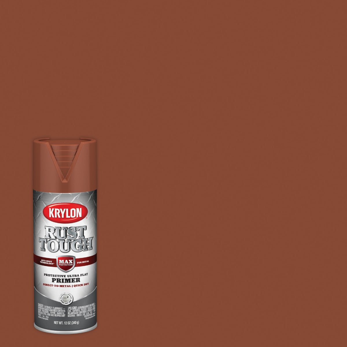 Krylon Rust Tough Red oxide 12 Oz. All-Purpose Spray Paint Primer