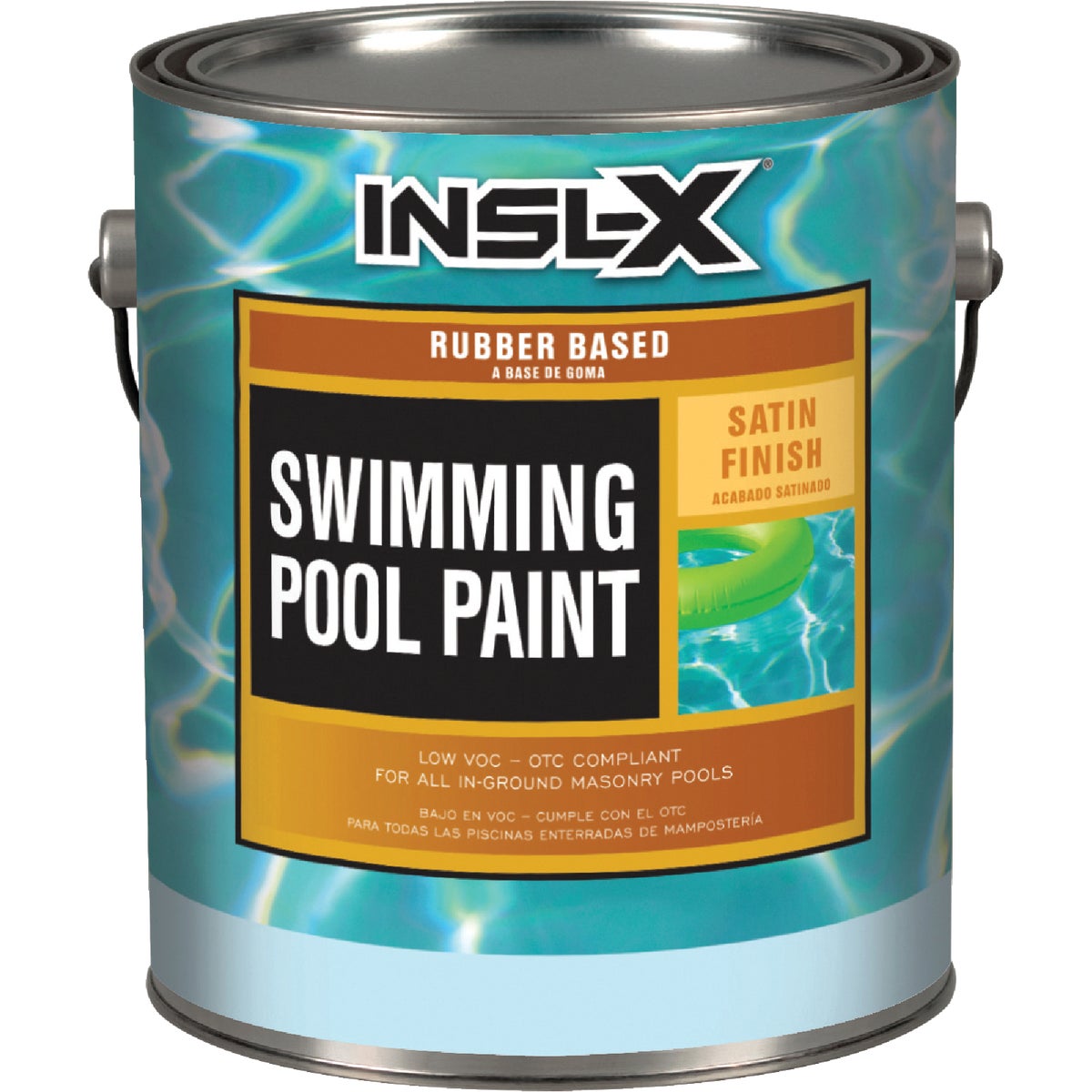 SAT WHITE POOL PAINT