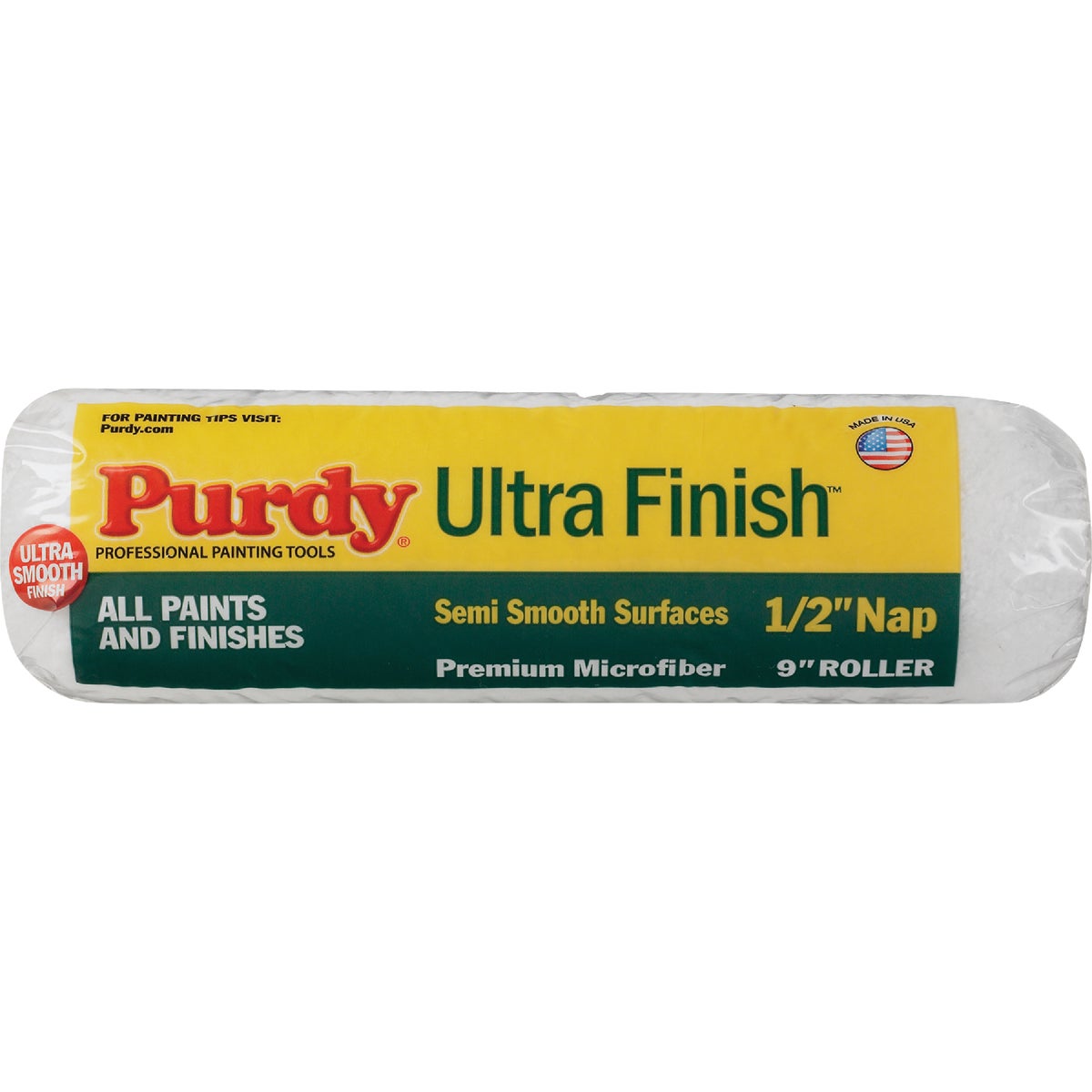 Purdy Ultra Finish 9 In. x 1/2 In. Microfiber Roller Cover
