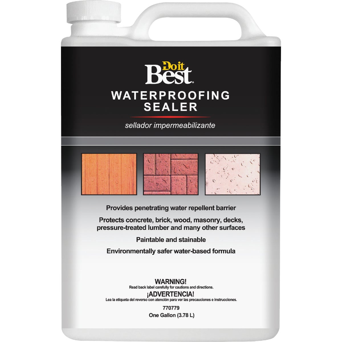 Do it Best Clear Water-Based Waterproofing Sealer, 1 Gal.
