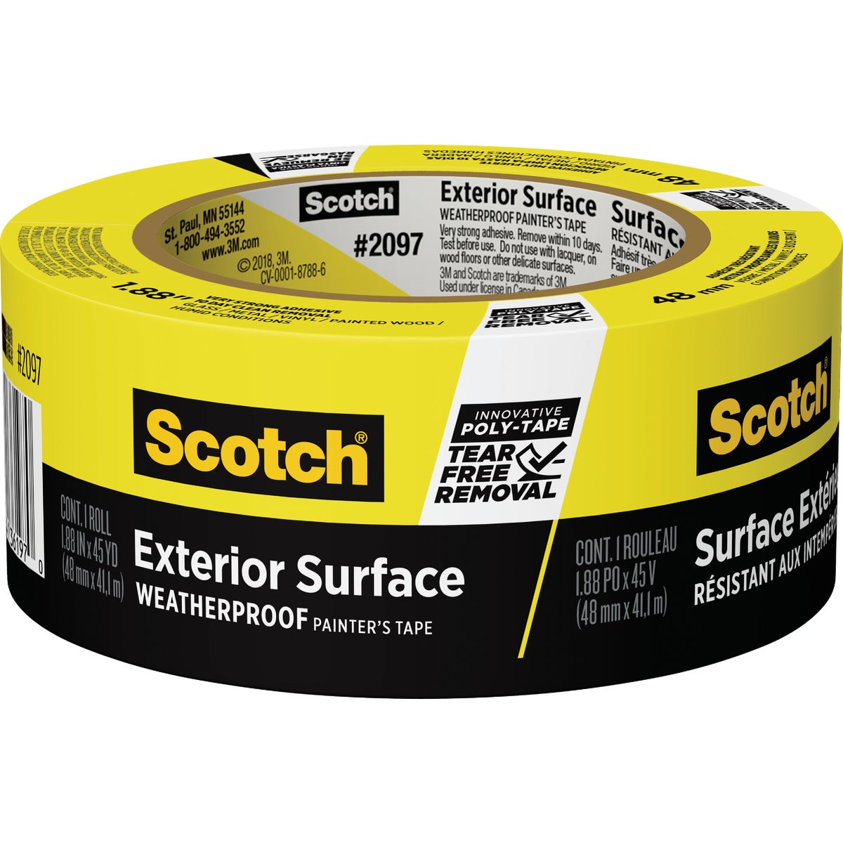 1.88″ EXTERIOR MASK TAPE