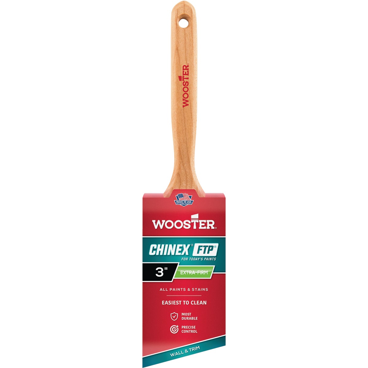 Wooster Chinex FTP 3 In. Angle Sash Paint Brush
