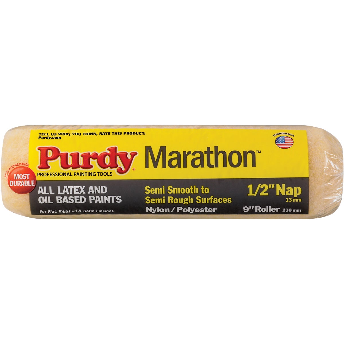 Purdy Marathon 9 In. x 1/2 In. Knit Fabric Roller Cover
