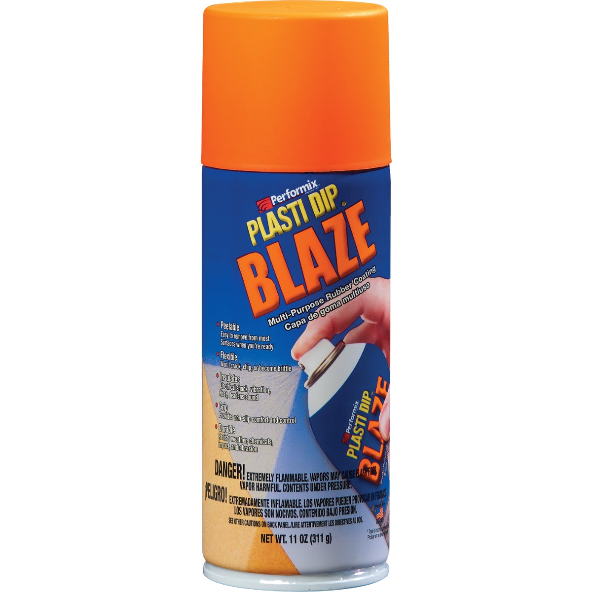 Performix Plasti Dip Orange Blaze Rubber Coating Spray Paint