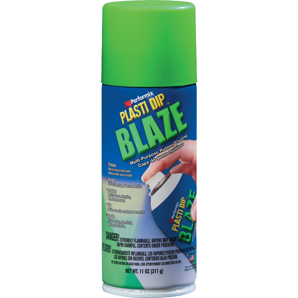 Performix Plasti Dip Green Blaze Rubber Coating Spray Paint
