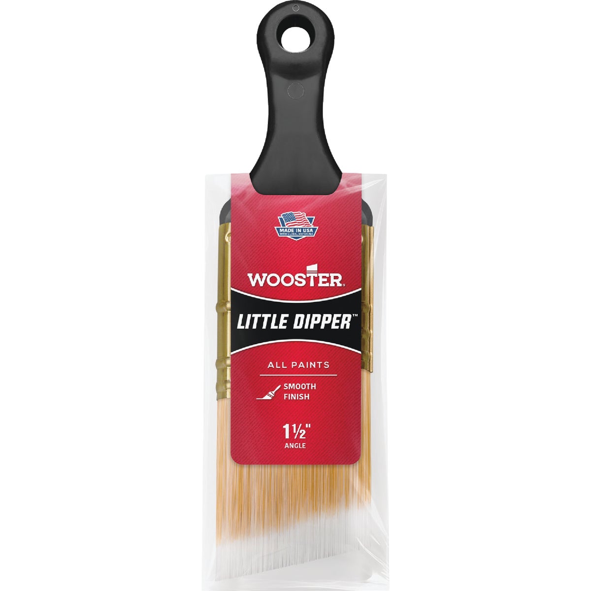 Wooster Little Genius 1-1/2 In. Angle Sash Short Handle Paint Brush