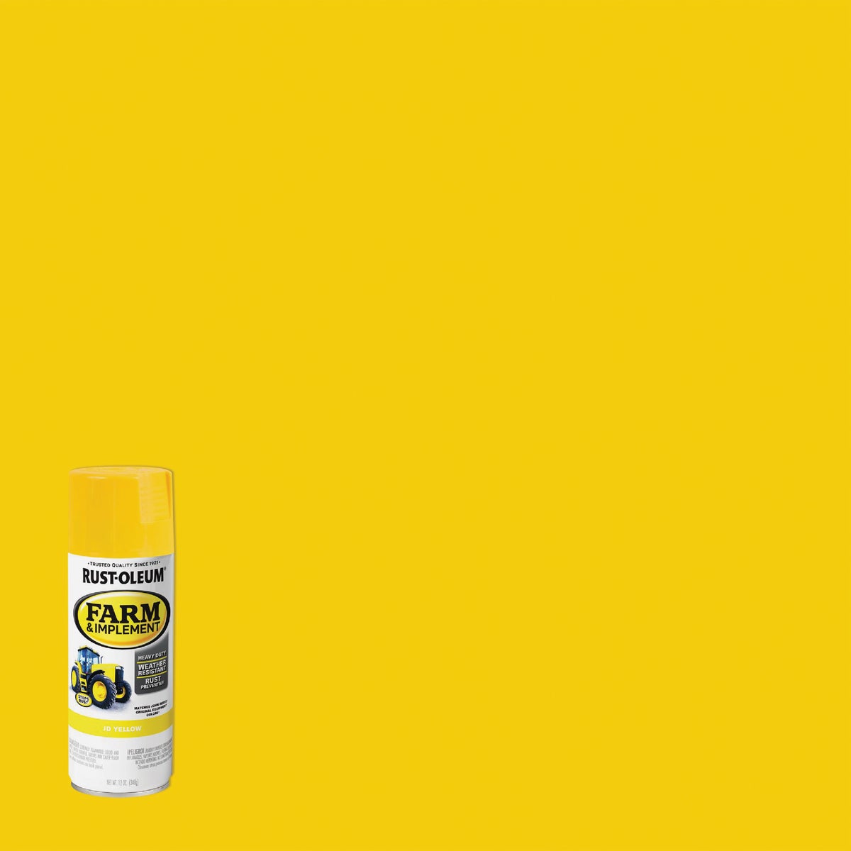 Rust-Oleum 12 Oz. JD Yellow Farm & Implement Spray Paint