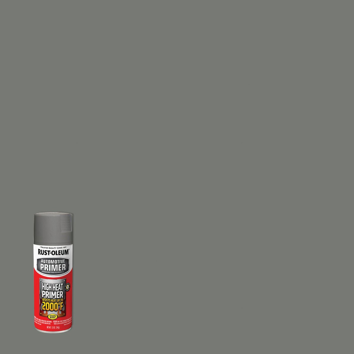 Rust-Oleum High Heat Gray 12 Oz. Spray Automotive Paint Primer