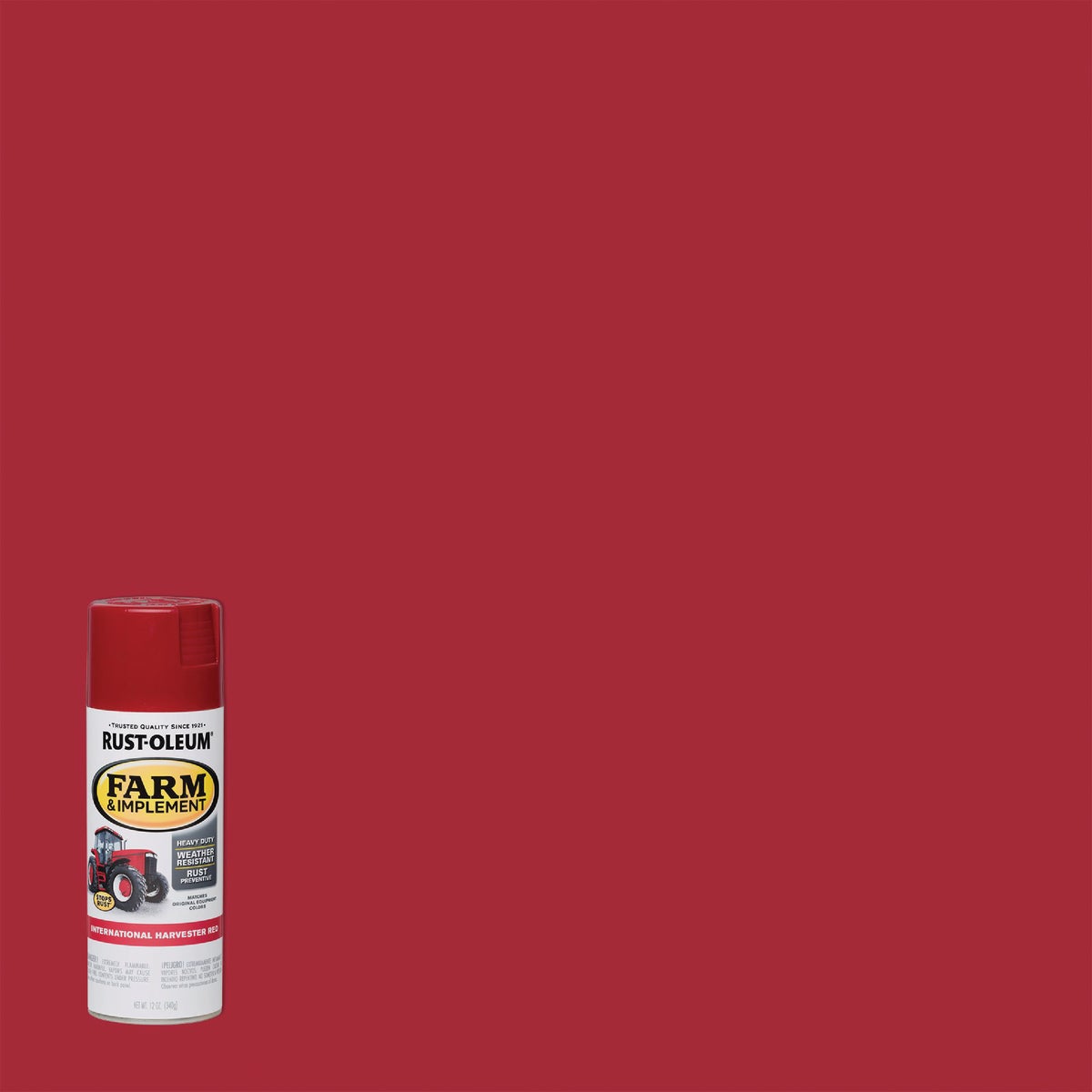 Rust-Oleum 12 Oz. International Harvester Red Farm & Implement Spray Paint