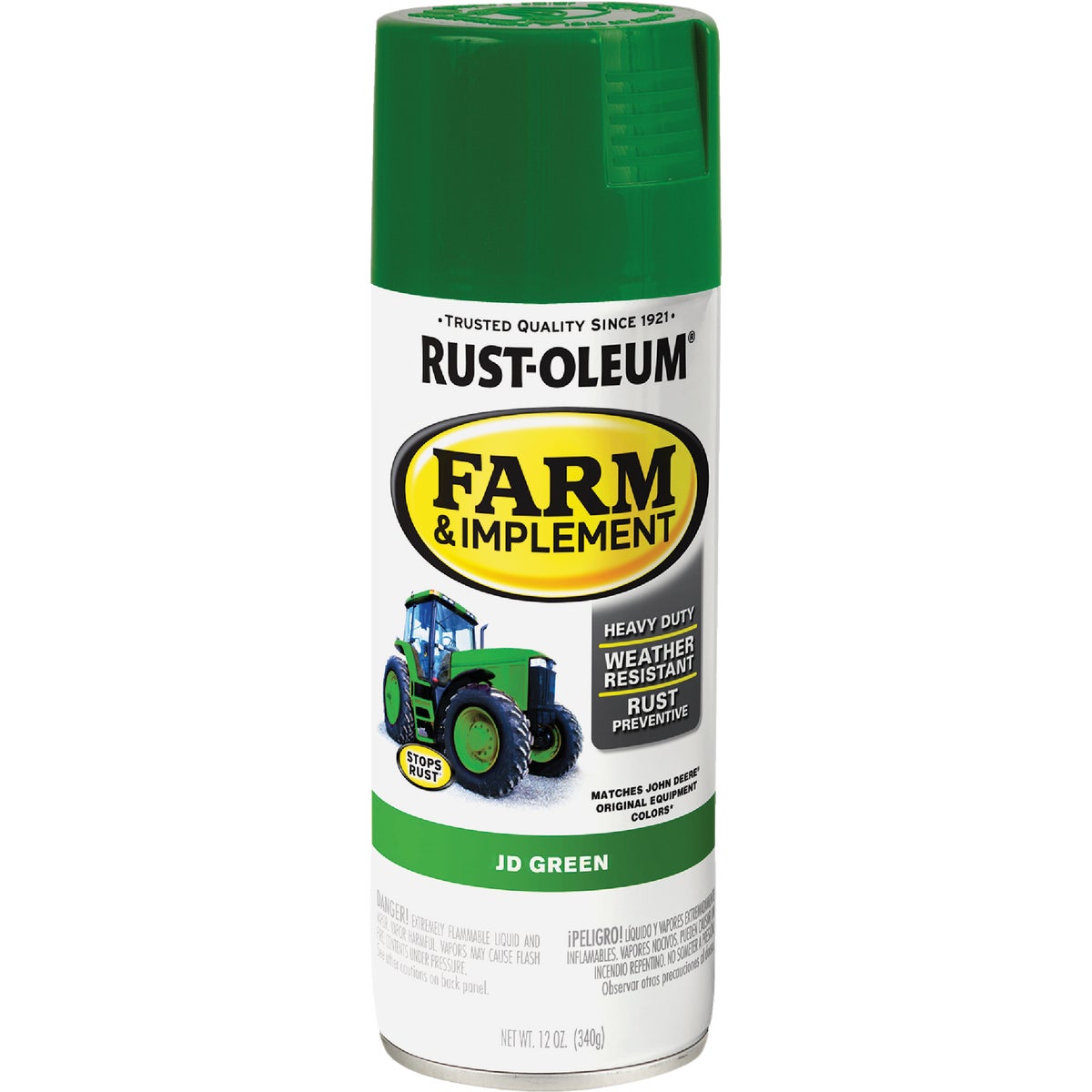Rust-Oleum 12 Oz. JD Green Farm & Implement Spray Paint