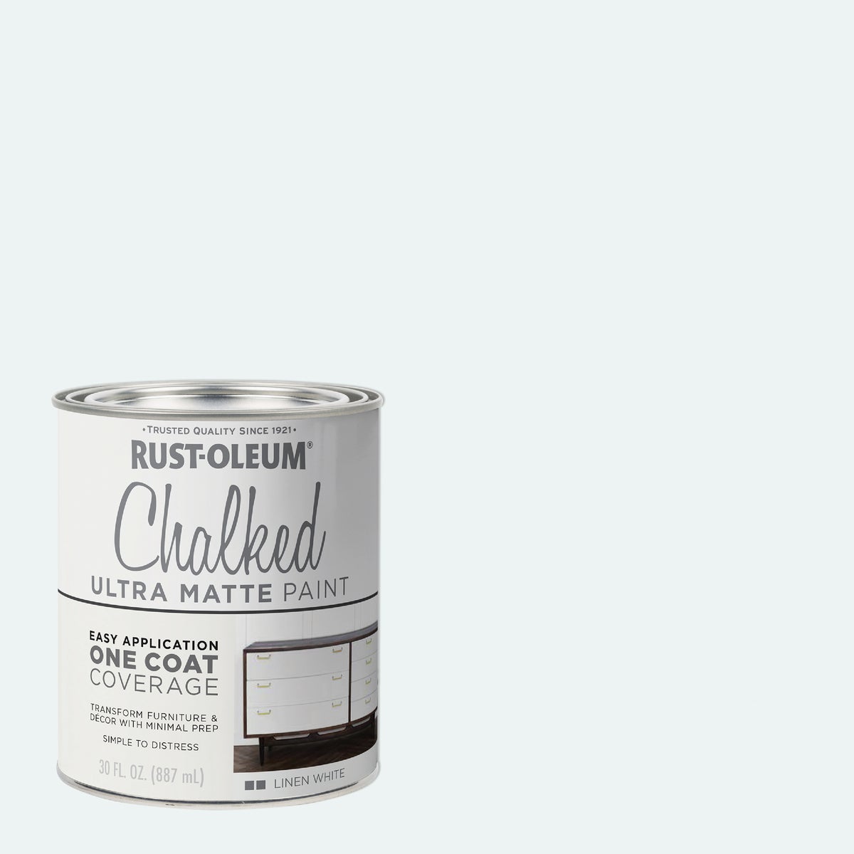 Rust-Oleum Chalked Linen White Ultra Matte 30 Oz. Chalk Paint