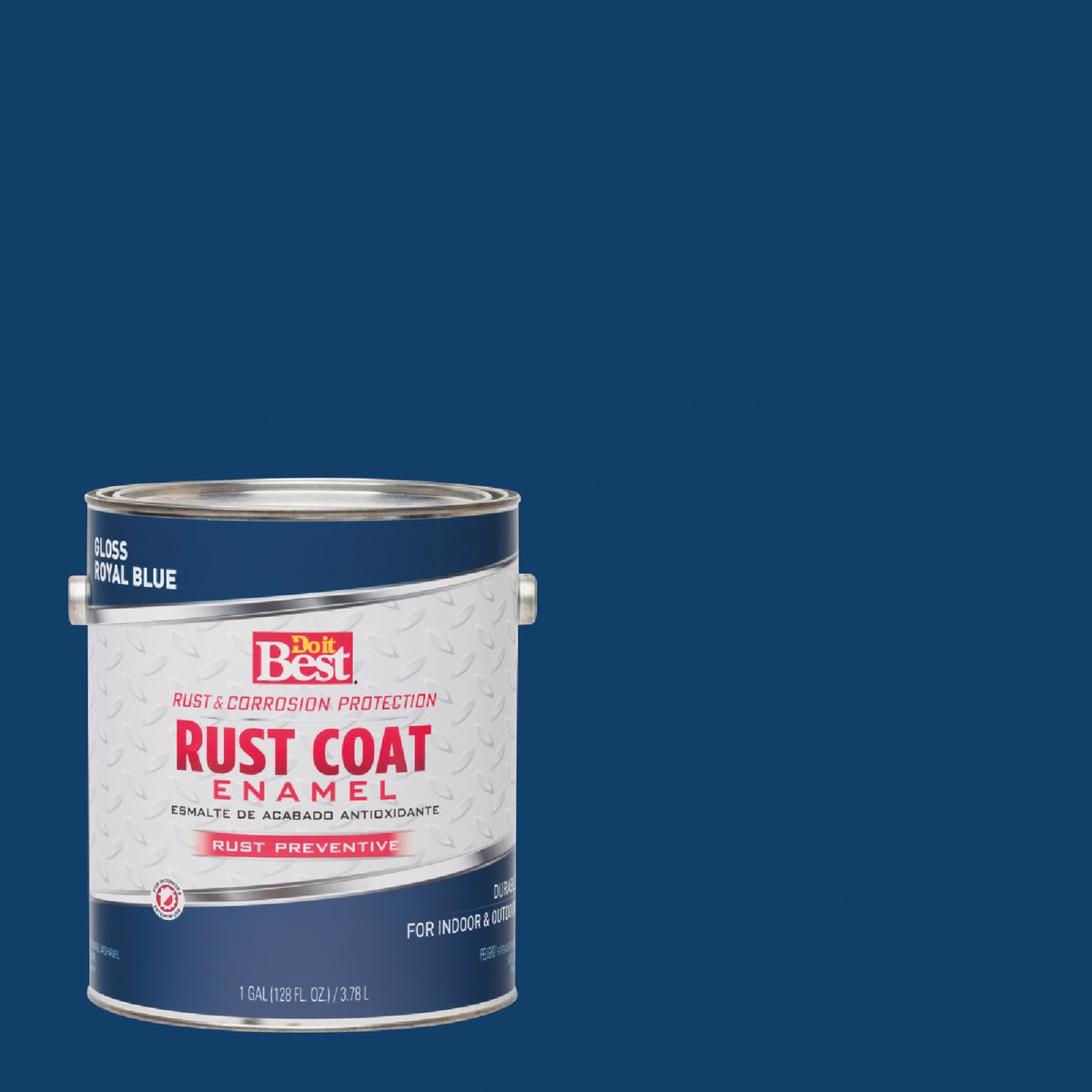 ROYAL BLUE RUST ENAMEL