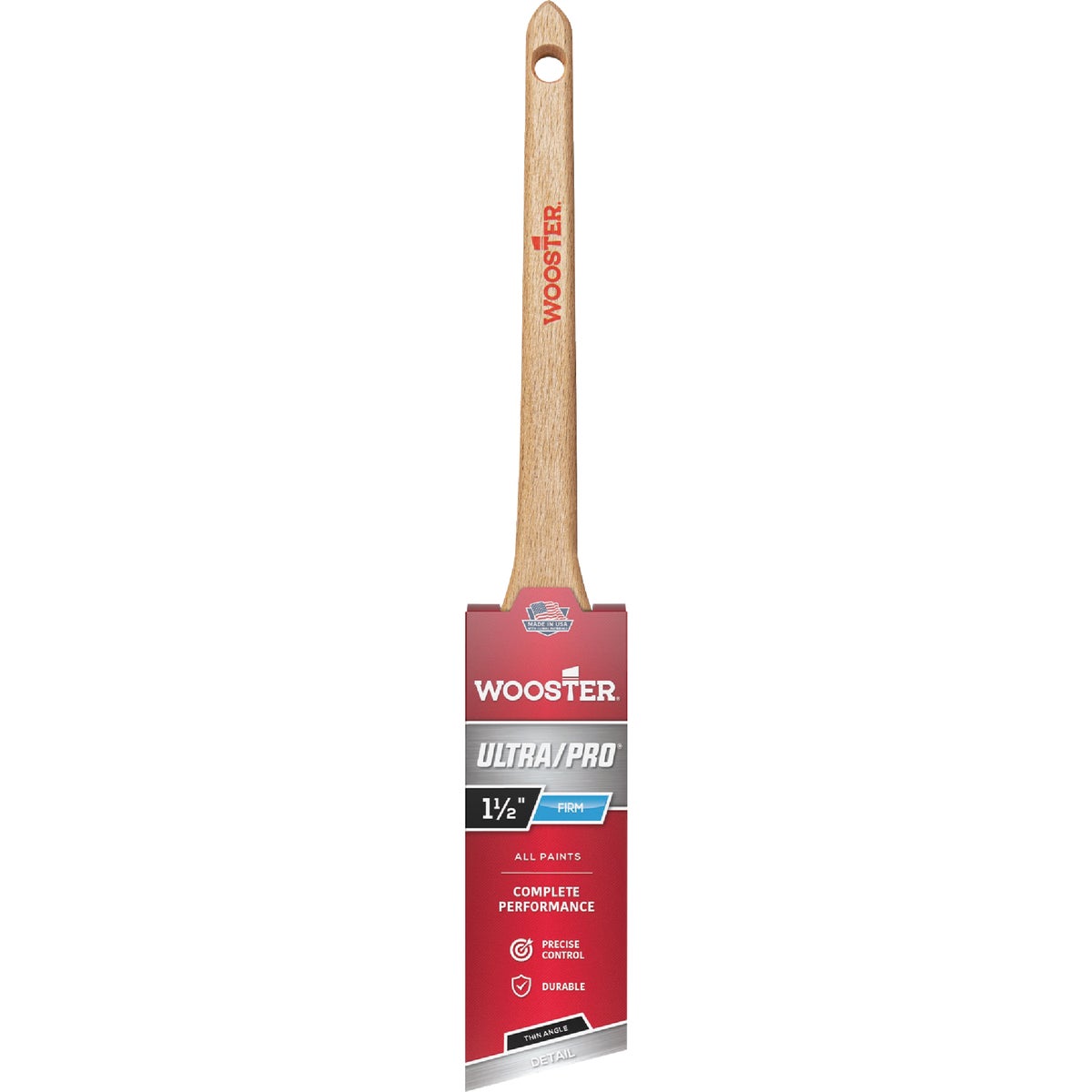 Wooster Ultra/Pro Firm 1-1/2 In. Willow Thin Angle Sash Paint Brush