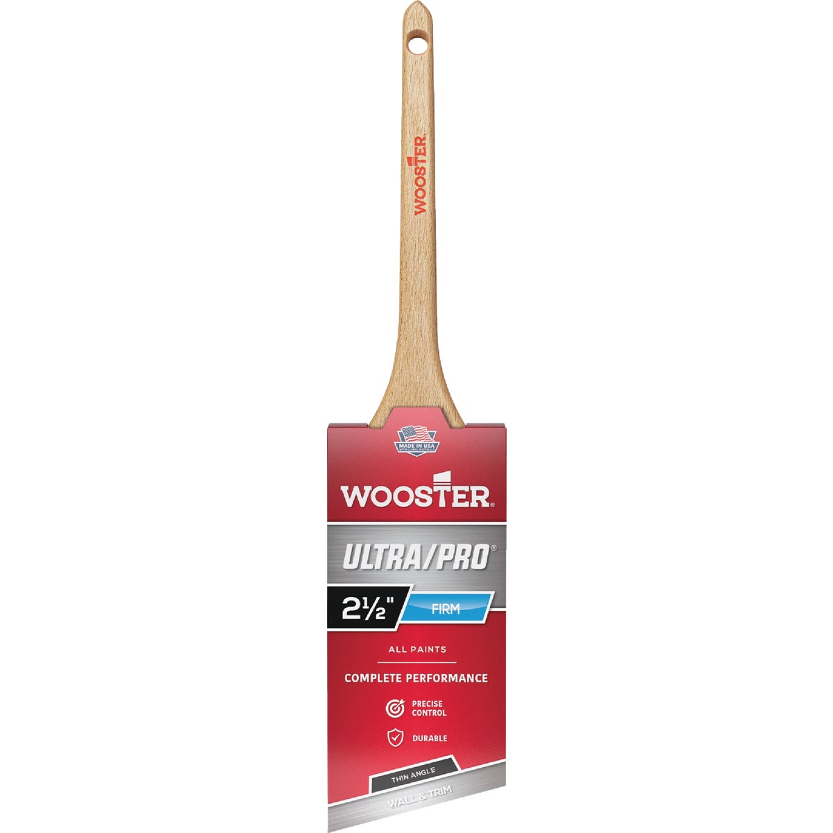 Wooster Ultra/Pro Firm 2-1/2 In. Willow Thin Angle Sash Paint Brush