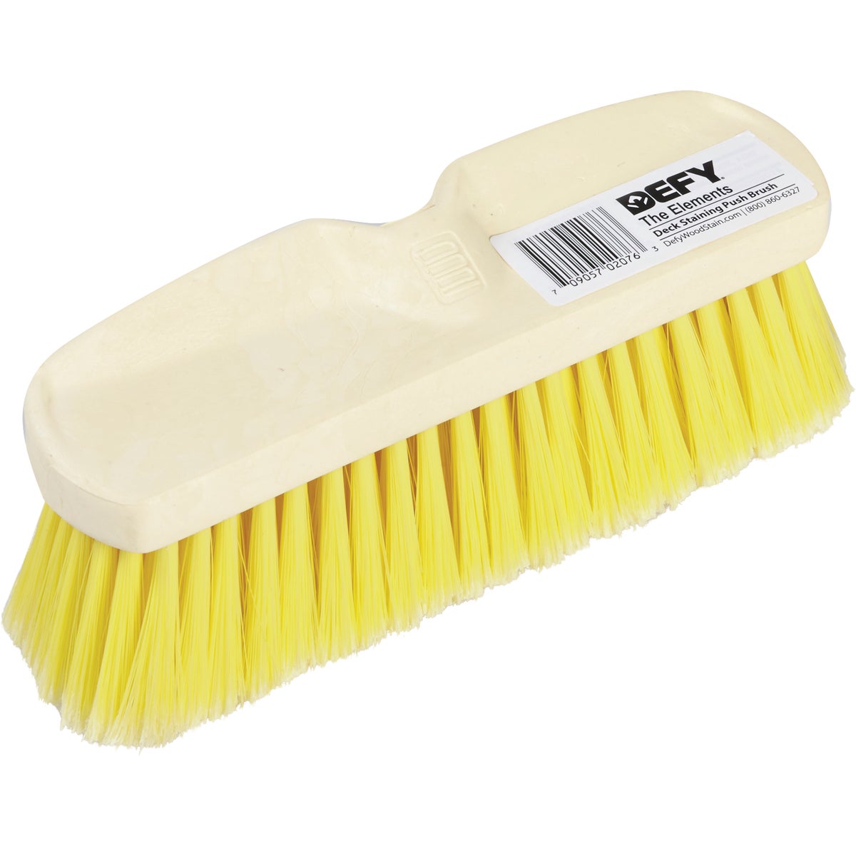 DEFY 10 In. Flagged Deck Staining Push Brush