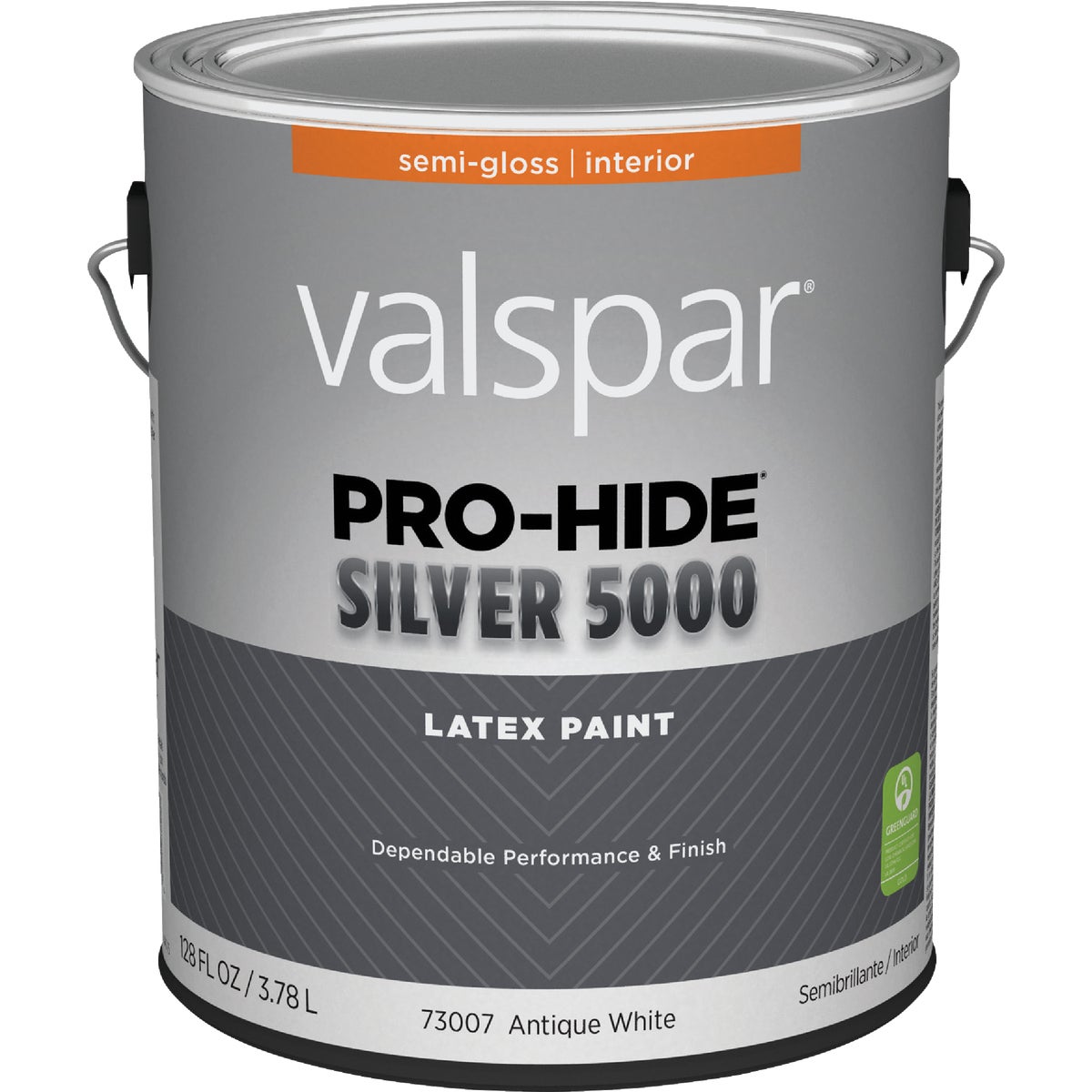 Valspar Pro-Hide Silver 5000 Latex Semi-Gloss Interior Wall Paint, Antique White, 1 Gal.