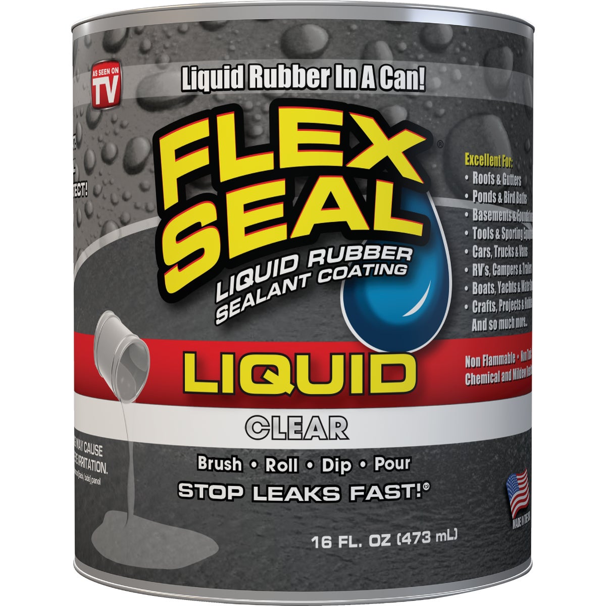 PINT CLR FLEXSEAL LIQUID