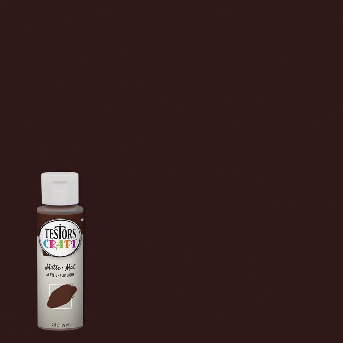 TESTORS 2 Oz. Acrylic Matte Craft Paint, Earthy