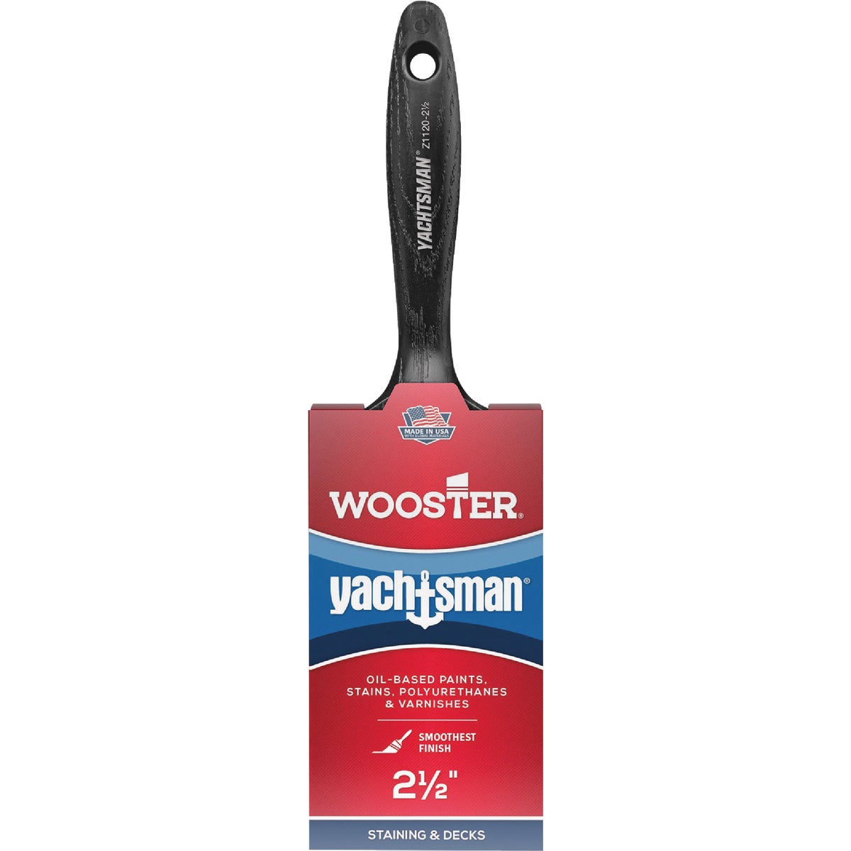 2.5 FLAT YACHTSMAN BRUSH