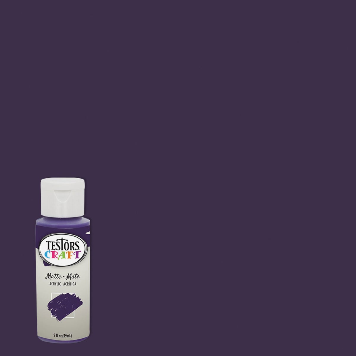 2OZ CRAFT PLUM PAINT