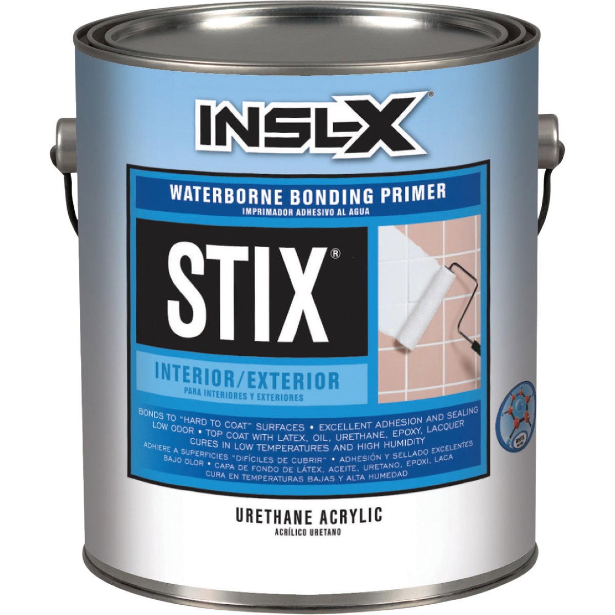 INSL-X Stix Waterborne Low VOC Bonding Primer, White, 1 Gal.